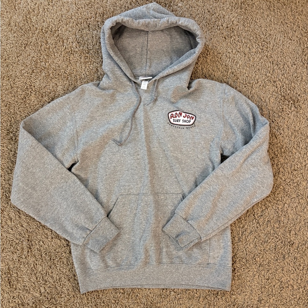BRAND NEW Unisex Grey Ron Jon Surf Shop hoodie #surfstyle #RonJon